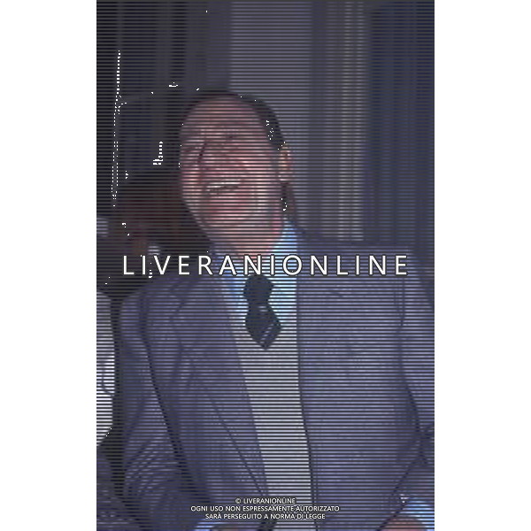 RETROSPETTIVA ALBERTO SORDI ATTORE NELLA FOTO ALBERTO SORDI A VENEZIA NELL\'ANNO 1989 AG ALDO LIVERANI SAS 