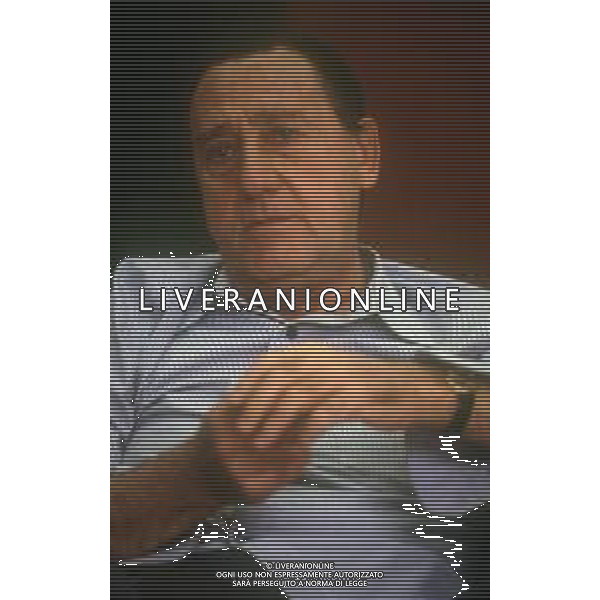 RETROSPETTIVA ALBERTO SORDI ATTORE NELLA FOTO ALBERTO SORDI A VENEZIA NELL\'ANNO 1989 AG ALDO LIVERANI SAS 