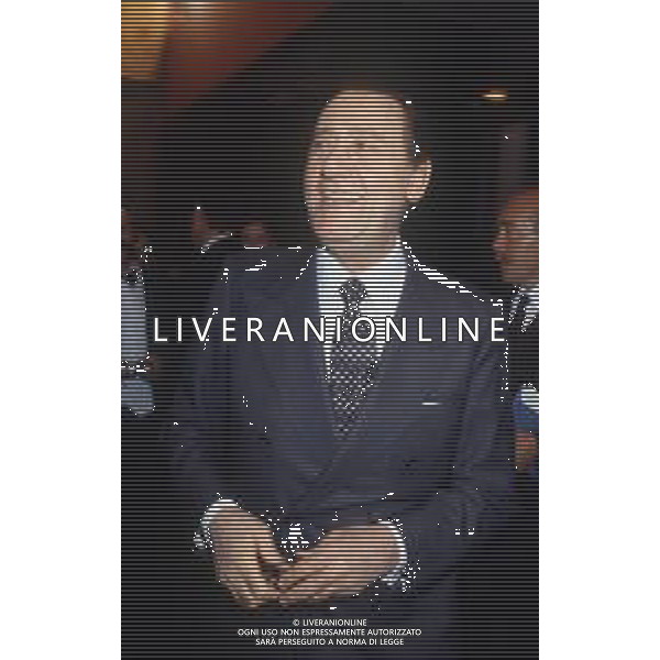 RETROSPETTIVA ALBERTO SORDI ATTORE NELLA FOTO ALBERTO SORDI A VENEZIA NELL\'ANNO 1989 AG ALDO LIVERANI SAS 
