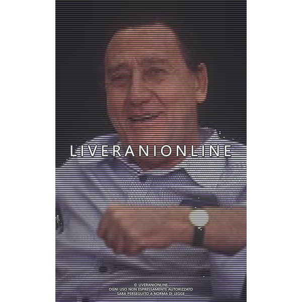RETROSPETTIVA ALBERTO SORDI ATTORE NELLA FOTO ALBERTO SORDI A VENEZIA NELL\'ANNO 1989 AG ALDO LIVERANI SAS 