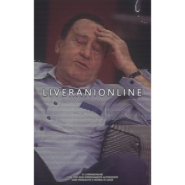 RETROSPETTIVA ALBERTO SORDI ATTORE NELLA FOTO ALBERTO SORDI A VENEZIA NELL\'ANNO 1989 AG ALDO LIVERANI SAS 