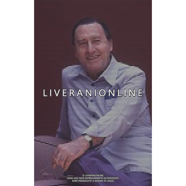 RETROSPETTIVA ALBERTO SORDI ATTORE NELLA FOTO ALBERTO SORDI A VENEZIA NELL\'ANNO 1989 AG ALDO LIVERANI SAS 