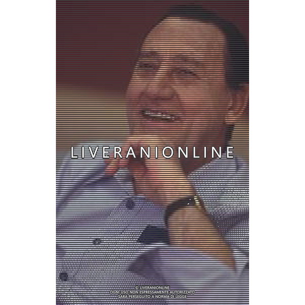 RETROSPETTIVA ALBERTO SORDI ATTORE NELLA FOTO ALBERTO SORDI A VENEZIA NELL\'ANNO 1989 AG ALDO LIVERANI SAS 