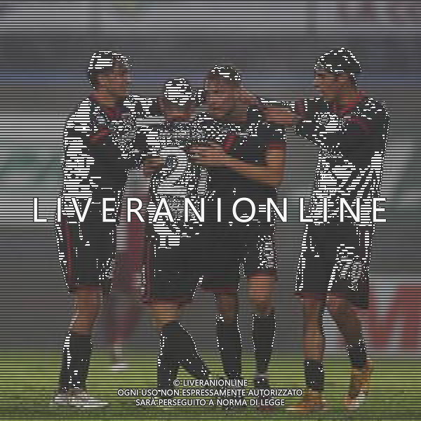LEGA PRO 03/12/2022 Fiorenzuola - Rimini Campionato di Calcio serie C girone B - nella foto: esultanza fiorenzuola dopo il goal ©Claudio Zamagni/ AGENZIA ALDO LIVERANI SAS