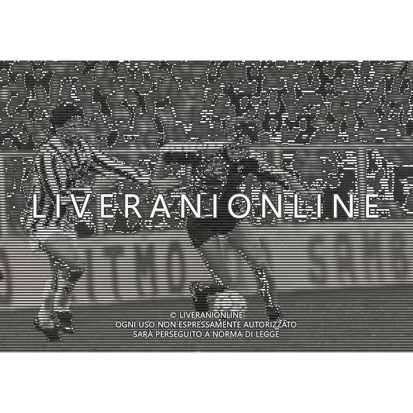 15-01-1989 GENOVA CAMPIONATO DI CALCIO SERIE B GENOA-UDINESE 2-0 NELLA FOTO DAVIDE FONTOLAN E MASSIMO STORGATO AG ALDO LIVERANI SAS