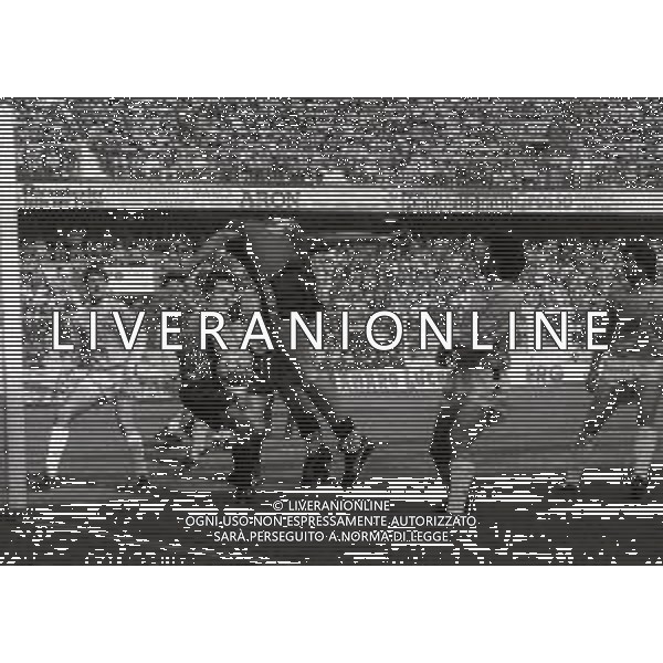 25-03-1990 GENOVA CAMPIONATO DI CALCIO SERIE A GENOA-LAZIO 2-2 NELLA FOTO GOAL DAVIDE FONTOLAN AG ALDO LIVERANI SAS