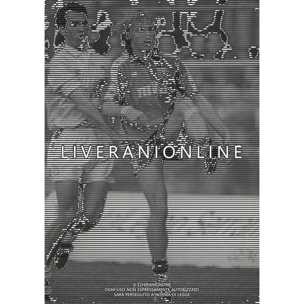 25-03-1990 GENOVA CAMPIONATO DI CALCIO SERIE A GENOA-LAZIO 2-2 NELLA FOTO DAVIDE FONTOLAN E PAOLO DI CANIO AG ALDO LIVERANI SAS
