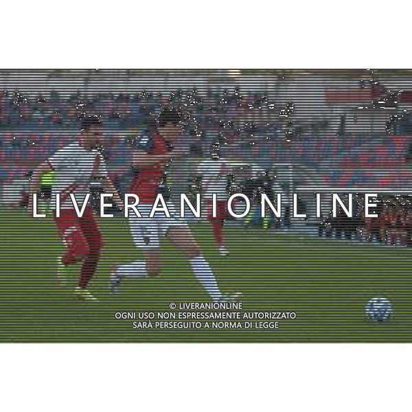 4 Dicembre 2022 Cosenza Campionato di Calcio Serie BKT 2022/2023 Cosenza-Perugia, Stadio San Vito-Marulla In foto: Samuel Di Carmine e Sauli Vaisanen foto andrea rosito-ag aldo liverani sas