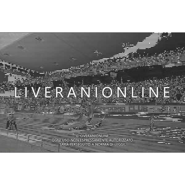 30-08-1989 GENOVA 2 TURNO DI COPPA ITALIA GENOA-SAMPDORIA 0-1 NELLA FOTO TIFOSI SAMPDORIA CALCIO AG ALDO LIVERANI SAS