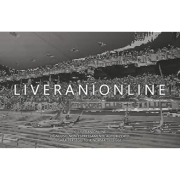 30-08-1989 GENOVA 2 TURNO DI COPPA ITALIA GENOA-SAMPDORIA 0-1 NELLA FOTO TIFOSI SAMPDORIA AG ALDO LIVERANI SAS