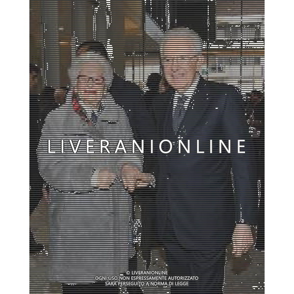 TVRG Bocconi Monti Mattarella nella foto Liliana Segre e Mario Monti Milano 07-12-2022 L\'universita\' Bocconi saluta Mario Monti, presente tra gli altri il Presidente della Repubblica Sergio Mattarella foto Roberto Garavaglia/ag. Aldo Liverani sas / AGENZIA ALDO LIVERANI SAS