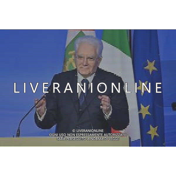 TVRG Bocconi Monti Mattarella nella foto Sergio Mattarella Presidente della Repubblica Milano 07-12-2022 L\'universita\' Bocconi saluta Mario Monti, presente tra gli altri il Presidente della Repubblica Sergio Mattarella foto Roberto Garavaglia/ag. Aldo Liverani sas / AGENZIA ALDO LIVERANI SAS