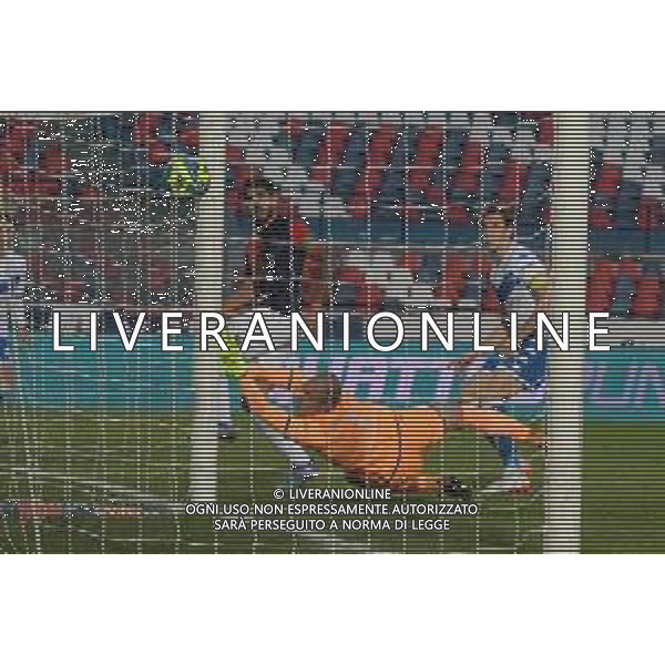 Serie B 2022-2023 Cosenza-Brescia Gol Joaquin Larrivey during the Italian soccer Serie B match Cosenza vs Brescia on December 08, 2022 at the San Vito-Marulla in Cosenza, Italy ©Andrea Rosito/ AGENZIA ALDO LIVERANI SAS
