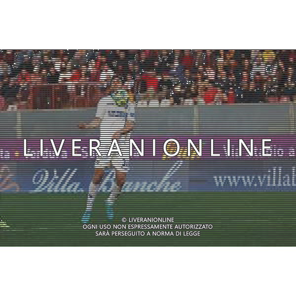 08.12.2022 REGGIO CALABRIA STADIO ORESTE GRANILLO. CAMPIONATO SERIE B. REGGINA VS FROSINONE. IN FOTO SAMPIRISI FROSINONE APPOGGIA AL PORTIERE ©GARREFFA PASQUALE / AGENZIA ALDO LIVERANI SAS