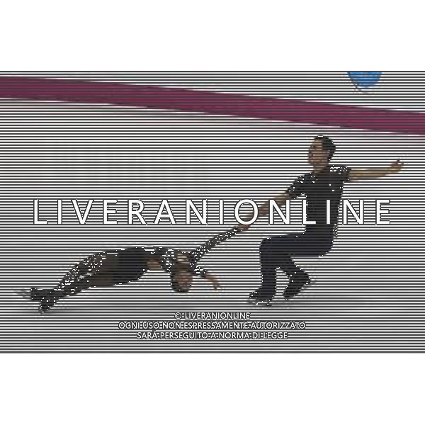 TVMV-Torino 08.12.2022 Palavela © Manuela Viganti/Agenzia Aldo Liverani Grand Prix of Figure Skating Fianl 2022/2023 Torino Nella foto: rebecca ghilardi e filippo ambrosini ©Viganti Manuela / AGENZIA ALDO LIVERANI SAS