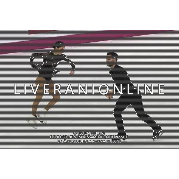 TVMV-Torino 08.12.2022 Palavela © Manuela Viganti/Agenzia Aldo Liverani Grand Prix of Figure Skating Fianl 2022/2023 Torino Nella foto: deanna stellato dudek e maxime deschamps ©Viganti Manuela / AGENZIA ALDO LIVERANI SAS