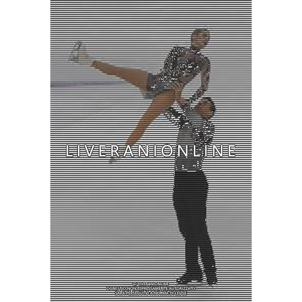 TVMV-Torino 08.12.2022 Palavela © Manuela Viganti/Agenzia Aldo Liverani Grand Prix of Figure Skating Fianl 2022/2023 Torino Nella foto: alexa kniermi e brandon frazier ©Viganti Manuela / AGENZIA ALDO LIVERANI SAS