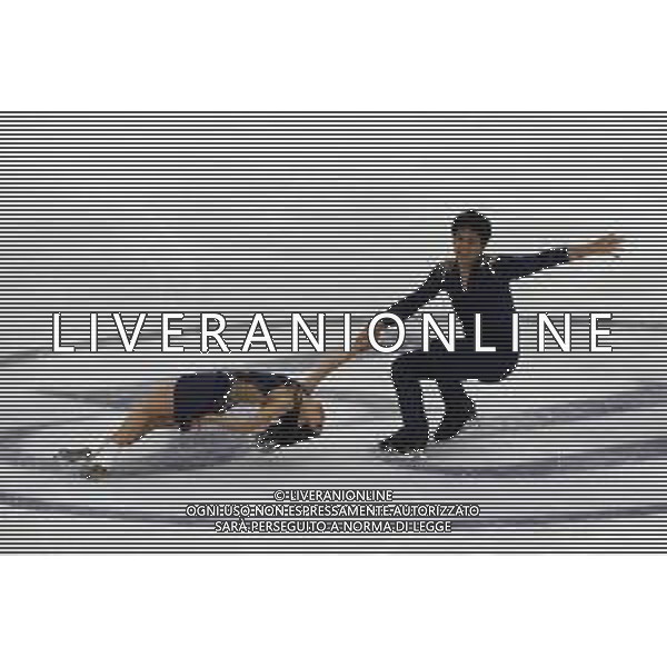 TVMV-Torino 08.12.2022 Palavela © Manuela Viganti/Agenzia Aldo Liverani Grand Prix of Figure Skating Fianl 2022/2023 Torino Nella foto: riku miura e ryuchi kihara ©Viganti Manuela / AGENZIA ALDO LIVERANI SAS