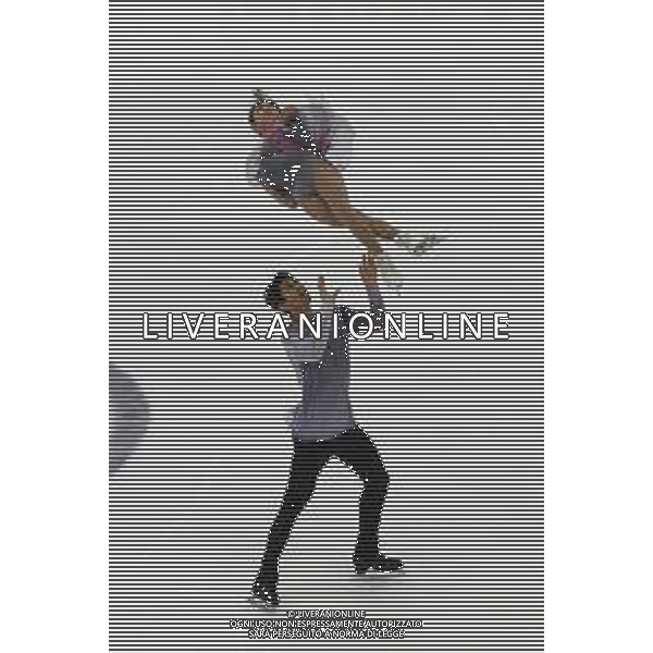 TVMV-Torino 09.12.2022 Palavela © Manuela Viganti/Agenzia Aldo Liverani Grand Prix of Figure Skating Final 2022/2023 Torino Nella foto: emily chan e spencer hakira howe pairs free skating ©Manuela Viganti / AGENZIA ALDO LIVERANI SAS