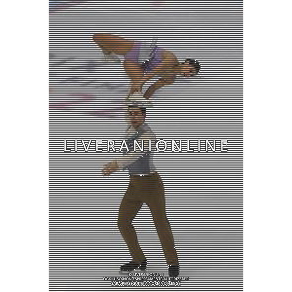 TVMV-Torino 09.12.2022 Palavela © Manuela Viganti/Agenzia Aldo Liverani Grand Prix of Figure Skating Final 2022/2023 Torino Nella foto: rebecca ghilardi e filippo ambrosini pairs free skating ©Manuela Viganti / AGENZIA ALDO LIVERANI SAS