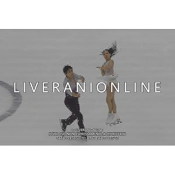 TVMV-Torino 09.12.2022 Palavela © Manuela Viganti/Agenzia Aldo Liverani Grand Prix of Figure Skating Final 2022/2023 Torino Nella foto: riku miura e ryuchi kihara pairs free skating ©Manuela Viganti / AGENZIA ALDO LIVERANI SAS