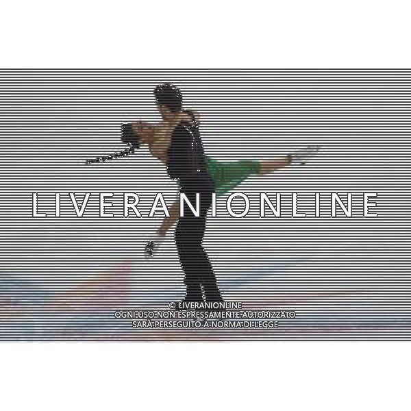 TVMV-Torino 09.12.2022 Palavela © Manuela Viganti/Agenzia Aldo Liverani Grand Prix of Figure Skating Fianl 2022/2023 Torino Nella foto: laurence fournier beaudry e nikolaj soerensen ice dance rhythm dance ©Manuela Viganti / AGENZIA ALDO LIVERANI SAS