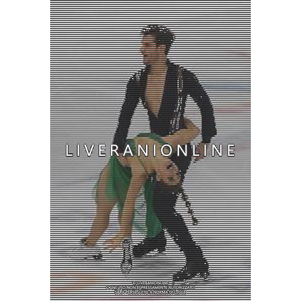 TVMV-Torino 09.12.2022 Palavela © Manuela Viganti/Agenzia Aldo Liverani Grand Prix of Figure Skating Fianl 2022/2023 Torino Nella foto: laurence fournier beaudry e nikolaj soerensen ice dance rhythm dance ©Manuela Viganti / AGENZIA ALDO LIVERANI SAS