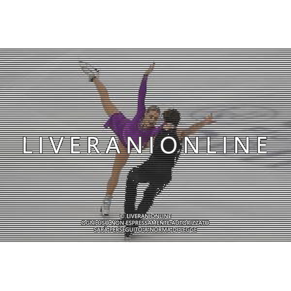 TVMV-Torino 09.12.2022 Palavela © Manuela Viganti/Agenzia Aldo Liverani Grand Prix of Figure Skating Fianl 2022/2023 Torino Nella foto: piper gilles e paul poirier ice dance rhythm dance ©Manuela Viganti / AGENZIA ALDO LIVERANI SAS