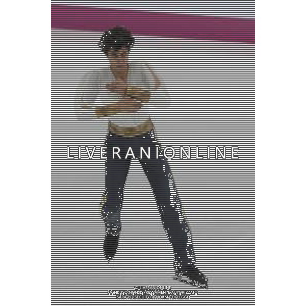 TVMV-Torino 10.12.2022 Palavela © Manuela Viganti/Agenzia Aldo Liverani Grand Prix of Figure Skating Final 2022/2023 Torino Nella foto: nikolaj memola vincintore della medaglia d\'oro neljunior men free skating ©Manuela Viganti / AGENZIA ALDO LIVERANI SAS