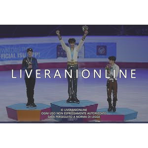 TVMV-Torino 10.12.2022 Palavela © Manuela Viganti/Agenzia Aldo Liverani Grand Prix of Figure Skating Final 2022/2023 Torino Nella foto: nikolaj memola vincintore della medaglia d\'oro neljunior men free skating ©Manuela Viganti / AGENZIA ALDO LIVERANI SAS