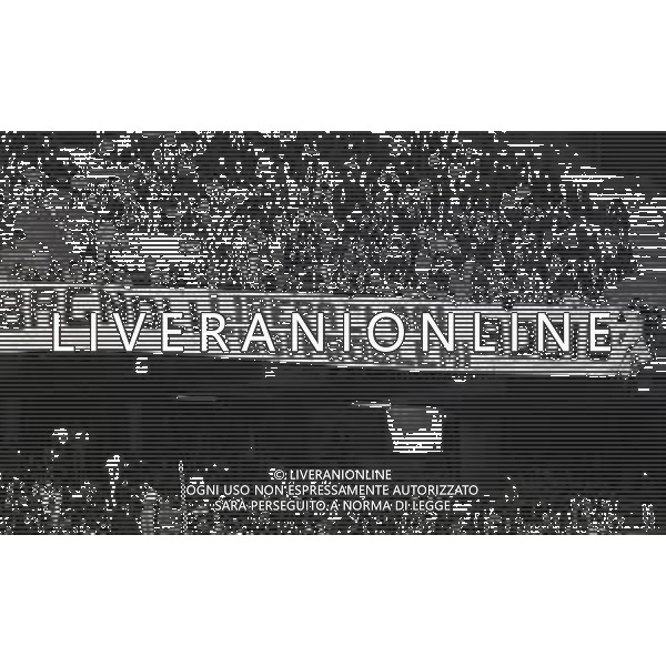 03-05-1992 GENOVA-CAMPIONATO DI CALCIO SERIE A GENOA -INTER 1-2 NELLA FOTO STRISCIONE TIFOSI GENOA CONTRO L\'ALLENATORE OSVALDO BAGNOLI AG ALDO LIVERANI SAS