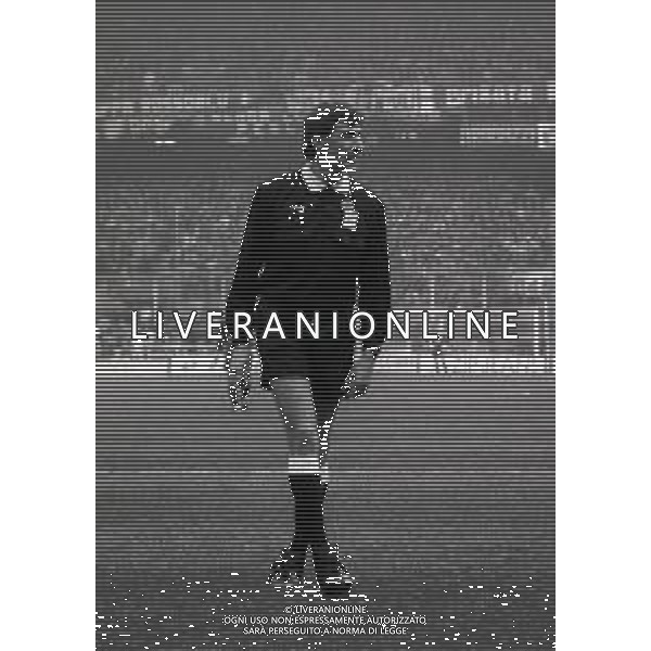08-03-1992 GENOVA CAMPIONATO DI CALCIO SERIE A GENOA-LAZIO 1-0 NELLA FOTO ARBITRO LIVIO BAZZOLI AG ALDO LIVERANI SAS