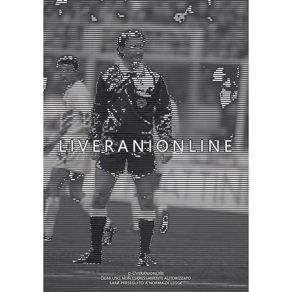 05-01-1992 GENOVA CAMPIONATO DI CALCIO SERIE A GENOA-TORINO 1-1 NELLA FOTO ARBITRO WALTER CINCIRIPINI AG ALDO LIVERANI SAS