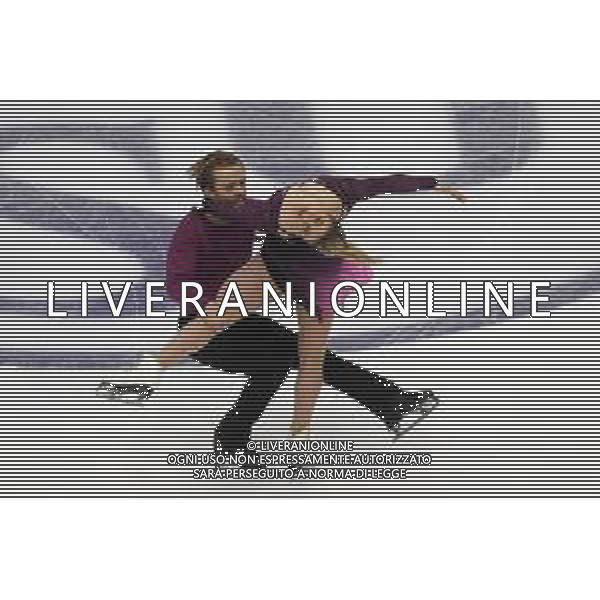 TVMV-Torino 10.12.2022 Palavela © Manuela Viganti/Agenzia Aldo Liverani Grand Prix of Figure Skating Final 2022/2023 Torino Nella foto: kaitlin hawayek e jean-luc baker ice dance free dance ©Manuela Viganti / AGENZIA ALDO LIVERANI SAS