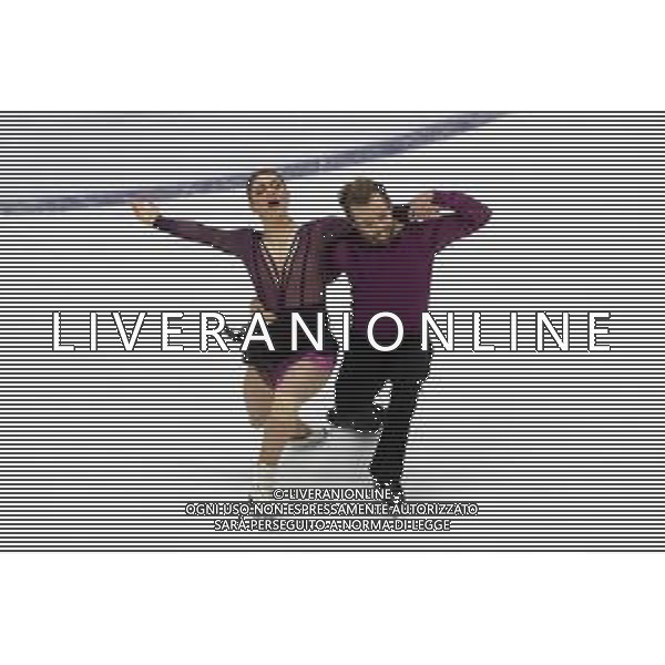 TVMV-Torino 10.12.2022 Palavela © Manuela Viganti/Agenzia Aldo Liverani Grand Prix of Figure Skating Final 2022/2023 Torino Nella foto: kaitlin hawayek e jean-luc baker ice dance free dance ©Manuela Viganti / AGENZIA ALDO LIVERANI SAS