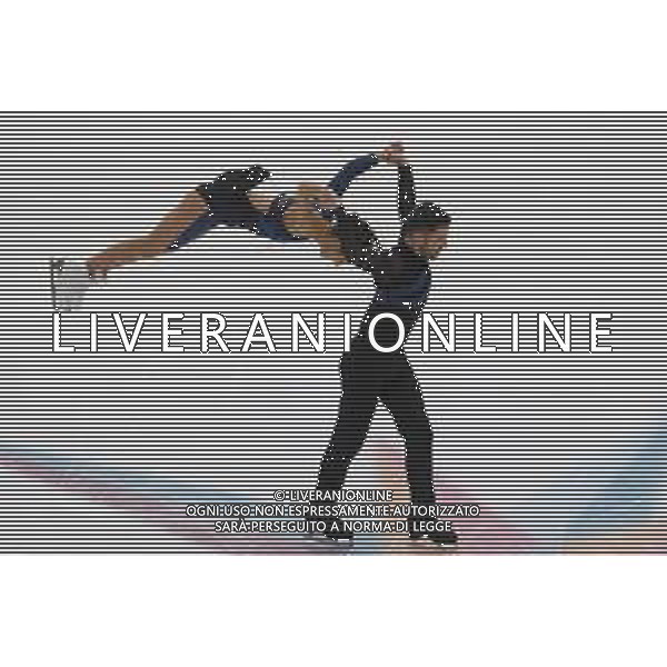 TVMV-Torino 10.12.2022 Palavela © Manuela Viganti/Agenzia Aldo Liverani Grand Prix of Figure Skating Final 2022/2023 Torino Nella foto: lilah fear e lewis gibson ice dance free dance ©Manuela Viganti / AGENZIA ALDO LIVERANI SAS