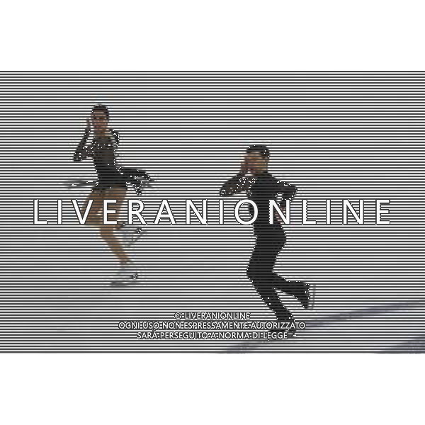 TVMV-Torino 10.12.2022 Palavela © Manuela Viganti/Agenzia Aldo Liverani Grand Prix of Figure Skating Final 2022/2023 Torino Nella foto: charlene guignard e marco fabbri ice dance free dance ©Manuela Viganti / AGENZIA ALDO LIVERANI SAS