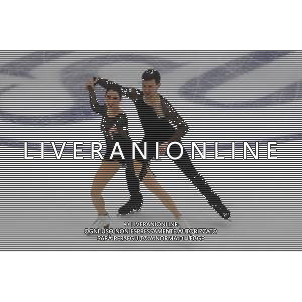 TVMV-Torino 10.12.2022 Palavela © Manuela Viganti/Agenzia Aldo Liverani Grand Prix of Figure Skating Final 2022/2023 Torino Nella foto: charlene guignard e marco fabbri ice dance free dance ©Manuela Viganti / AGENZIA ALDO LIVERANI SAS
