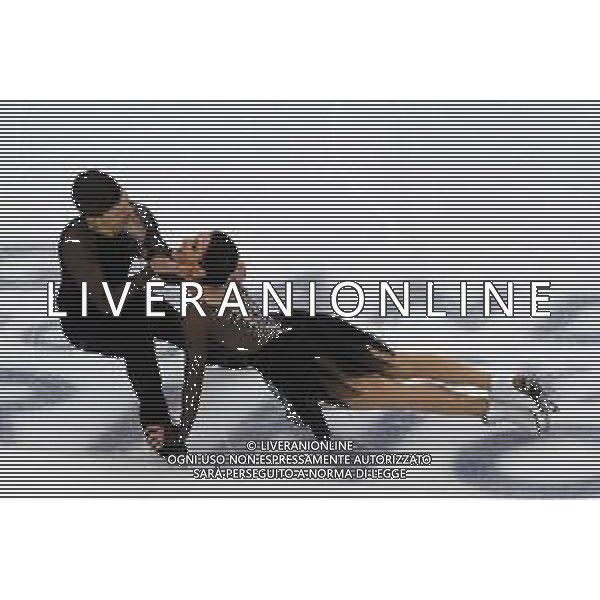 TVMV-Torino 10.12.2022 Palavela © Manuela Viganti/Agenzia Aldo Liverani Grand Prix of Figure Skating Final 2022/2023 Torino Nella foto: charlene guignard e marco fabbri ice dance free dance ©Manuela Viganti / AGENZIA ALDO LIVERANI SAS