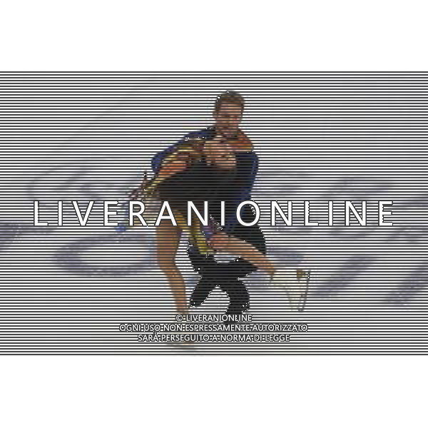TVMV-Torino 10.12.2022 Palavela © Manuela Viganti/Agenzia Aldo Liverani Grand Prix of Figure Skating Final 2022/2023 Torino Nella foto: madison chock e evan bates ice dance free dance ©Manuela Viganti / AGENZIA ALDO LIVERANI SAS