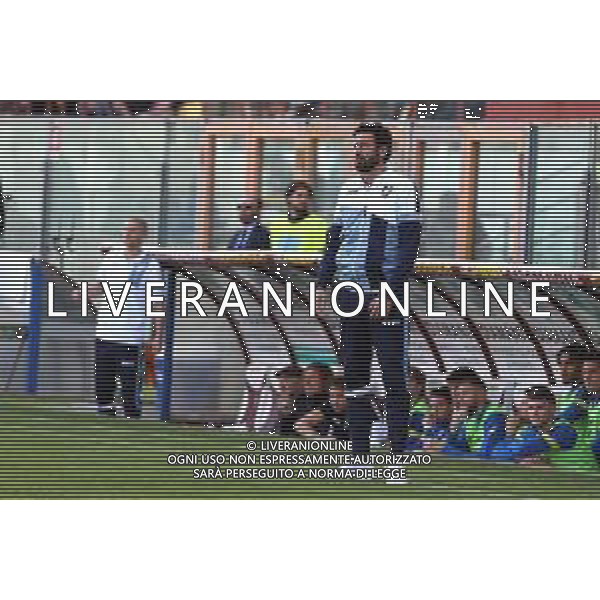 08/12/2022 REGGIO CALABRIA STADIO ORESTE GRANILLO CAMPIONATO NAZIONALE CALCIO SERIE B REGGINA VS FROSINONE IN FOTO FABIO GROSSO ALLENATORE FROSINONE ©GARREFFA PASQUALE / AGENZIA ALDO LIVERANI SAS