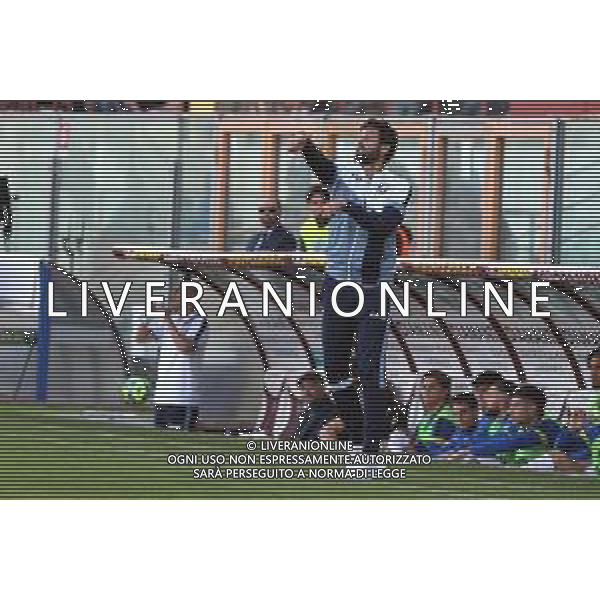 08/12/2022 REGGIO CALABRIA STADIO ORESTE GRANILLO CAMPIONATO NAZIONALE CALCIO SERIE B REGGINA VS FROSINONE IN FOTO FABIO GROSSO ALLENATORE FROSINONE ©GARREFFA PASQUALE / AGENZIA ALDO LIVERANI SAS