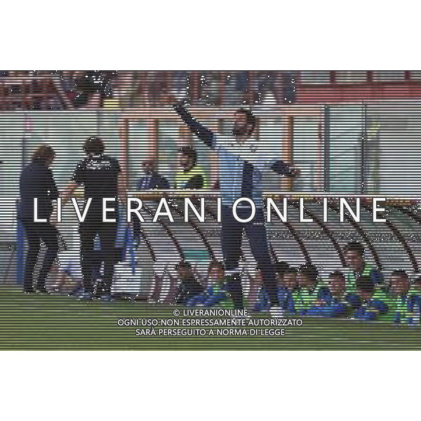 08/12/2022 REGGIO CALABRIA STADIO ORESTE GRANILLO CAMPIONATO NAZIONALE CALCIO SERIE B REGGINA VS FROSINONE IN FOTO FABIO GROSSO ALLENATORE FROSINONE ©GARREFFA PASQUALE / AGENZIA ALDO LIVERANI SAS
