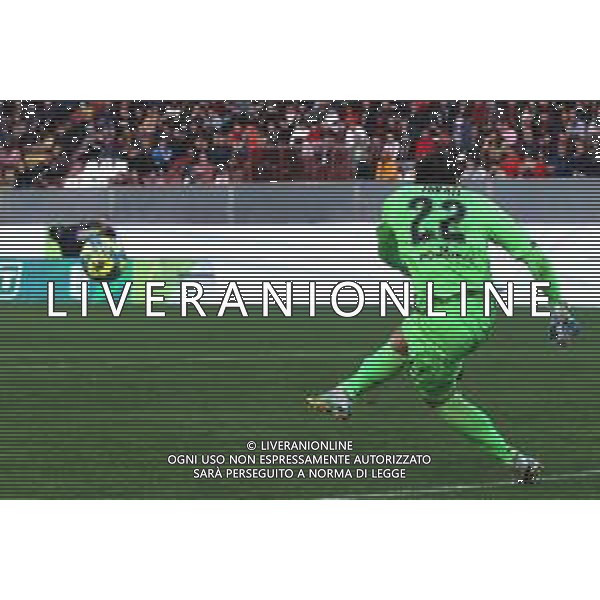 08/12/2022 REGGIO CALABRIA STADIO ORESTE GRANILLO CAMPIONATO NAZIONALE CALCIO SERIE B REGGINA VS FROSINONE IN FOTO TURATI POERTIERE FROSINONE ©GARREFFA PASQUALE / AGENZIA ALDO LIVERANI SAS