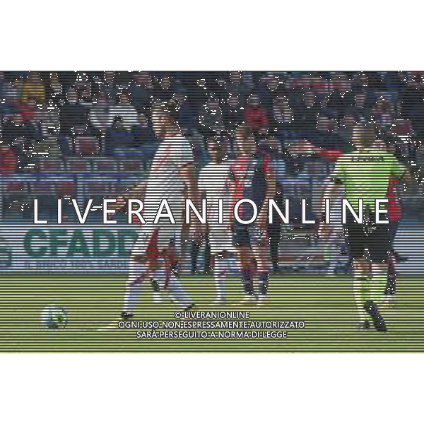 11-12-2022. Cagliari Calcio-A.C. Perugia Calcio 17° giornata serie BKT 2022/2023, stadio Unipol Domus Cagliari. Foto Salvatore Moi/Aldo Liverani s.a.s. Nella foto: Gol ed esultanta in trasferta, del Perugia Calcio contro il Cagliari, allo stadio Unipol Domuis di Cagliari. Segna: Tiago Casasola Perugia su rigore ©MOI SALVATORE / AGENZIA ALDO LIVERANI SAS