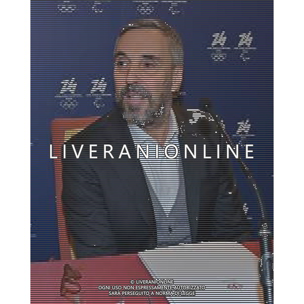 TVRG Conferenza stampa CIO e Milano Cortina 2026 nella foto Andrea Varnier amministratore delegato della Fondazione Milano Cortina 2026 Milano 14-12-2022 Conferenza stampa presso la Sala dell\'Orologio di Palazzo Marino con alcuni rappresentanti del CIO Comitato Olimpico Internazionale e del comitato organizzatore dei Giochi Olimpici e Paralimpici di Milano Cortina 2026 foto Roberto Garavaglia/ag. Aldo Liverani sas/ AGENZIA ALDO LIVERANI SAS
