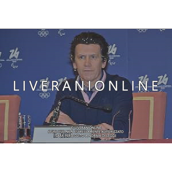 TVRG Conferenza stampa CIO e Milano Cortina 2026 nella foto Christophe Dubi direttore del CIO Milano 14-12-2022 Conferenza stampa presso la Sala dell\'Orologio di Palazzo Marino con alcuni rappresentanti del CIO Comitato Olimpico Internazionale e del comitato organizzatore dei Giochi Olimpici e Paralimpici di Milano Cortina 2026 foto Roberto Garavaglia/ag. Aldo Liverani sas/ AGENZIA ALDO LIVERANI SAS