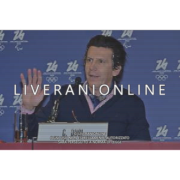 TVRG Conferenza stampa CIO e Milano Cortina 2026 nella foto Christophe Dubi direttore del CIO Milano 14-12-2022 Conferenza stampa presso la Sala dell\'Orologio di Palazzo Marino con alcuni rappresentanti del CIO Comitato Olimpico Internazionale e del comitato organizzatore dei Giochi Olimpici e Paralimpici di Milano Cortina 2026 foto Roberto Garavaglia/ag. Aldo Liverani sas/ AGENZIA ALDO LIVERANI SAS