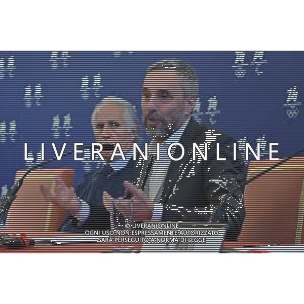 TVRG Conferenza stampa CIO e Milano Cortina 2026 nella foto Andrea Varnier amministratore delegato della Fondazione Milano Cortina 2026 Milano 14-12-2022 Conferenza stampa presso la Sala dell\'Orologio di Palazzo Marino con alcuni rappresentanti del CIO Comitato Olimpico Internazionale e del comitato organizzatore dei Giochi Olimpici e Paralimpici di Milano Cortina 2026 foto Roberto Garavaglia/ag. Aldo Liverani sas/ AGENZIA ALDO LIVERANI SAS