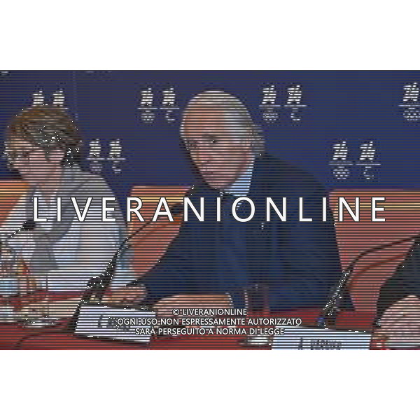 TVRG Conferenza stampa CIO e Milano Cortina 2026 nella foto Giovanni Malago’ presidente CONI Milano 14-12-2022 Conferenza stampa presso la Sala dell\'Orologio di Palazzo Marino con alcuni rappresentanti del CIO Comitato Olimpico Internazionale e del comitato organizzatore dei Giochi Olimpici e Paralimpici di Milano Cortina 2026 foto Roberto Garavaglia/ag. Aldo Liverani sas/ AGENZIA ALDO LIVERANI SAS